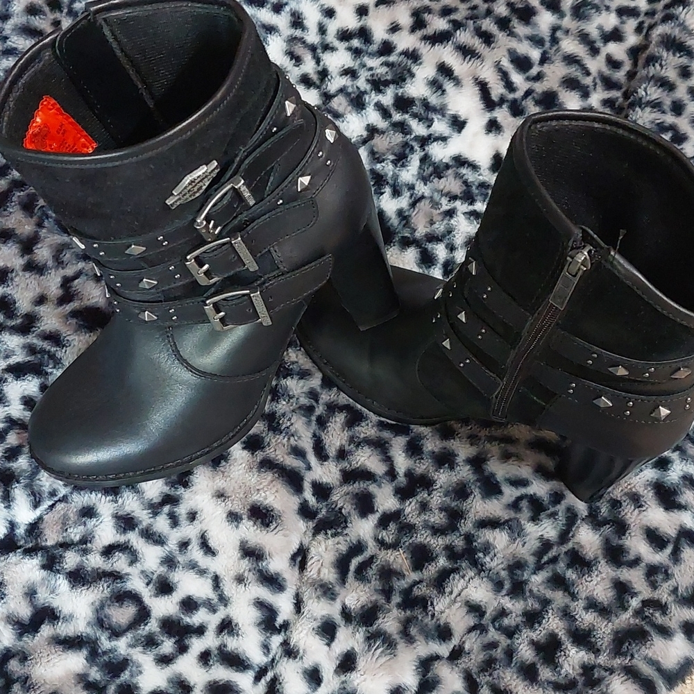 Harley Davidson booties